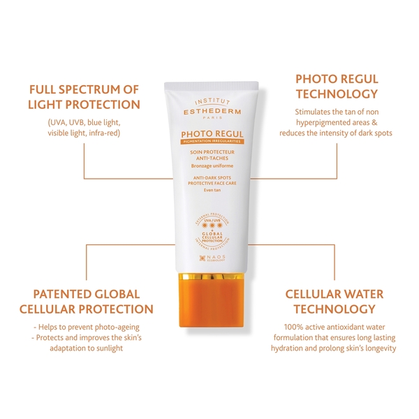  Institut Esthederm Institut Esthederm Photo Regul Soin Protecteur Unificateur Crema Facial De Protección Solar Unificadora 50 Ml 