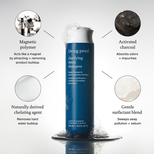  Living Proof Living Proof Clarifying Detox Shampoo, Moisture Rescue Mask + Triple Bond Complex For Detox, Hydration & Hair Repair 