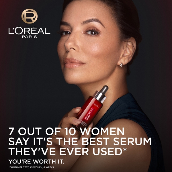  L'oréal Paris Loréal Paris Revitalift Laser Age Correcting Routine Bundle With Tri Peptides Serum 30ml & Day Moisturiser 50ml 