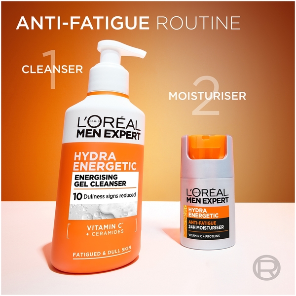  L'oréal Paris Men Expert Loréal Paris Men Expert Energising Essentials Gift Set: Shower Gel, Cleanser And Moisturiser Complete Grooming Trio 