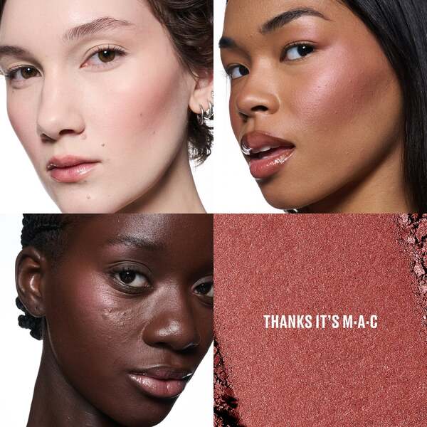  Mac Mac Skinfinish Colourstruck Blush 4.5g (various Shades)   Thanks, Its Mac 