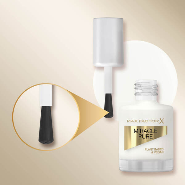  Max Factor Max Factor Miracle Pure Nail Polish Lacquer 12ml (various Shades)   Coconut Milk 