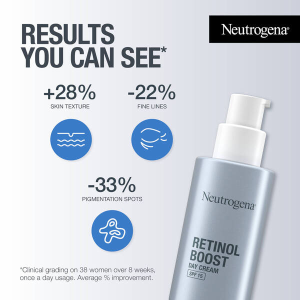  Neutrogena Neutrogena Retinol Boost Day Cream Spf 15   50ml 