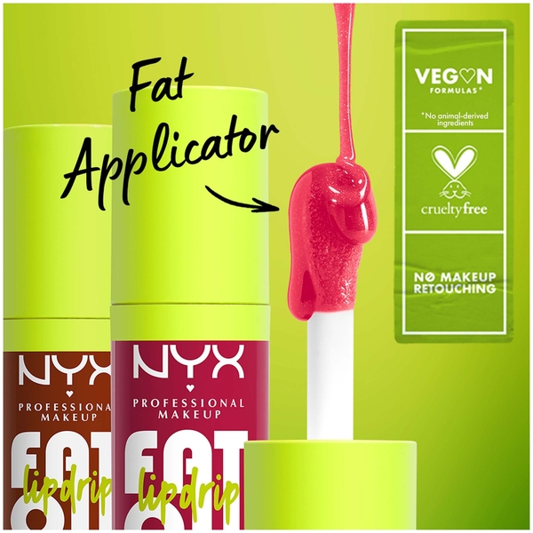  Nyx Professional Makeup Nyx Professional Makeup Fat Oil Lip Drip 12h Hydration Non Sticky Finish Lip Gloss 4.8ml (various Shades)   Follow Back 