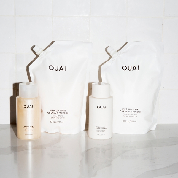  Ouai Ouai Medium Hair Shampoo Refill 946ml 