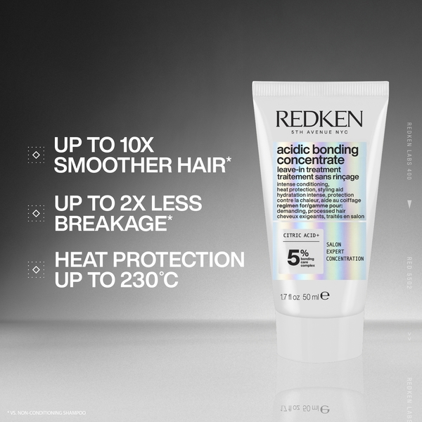 Redken Redken Acidic Bonding Concentrate Leave In Treatment, Bond Repair For Damaged Hair With Heat Protection 50ml 