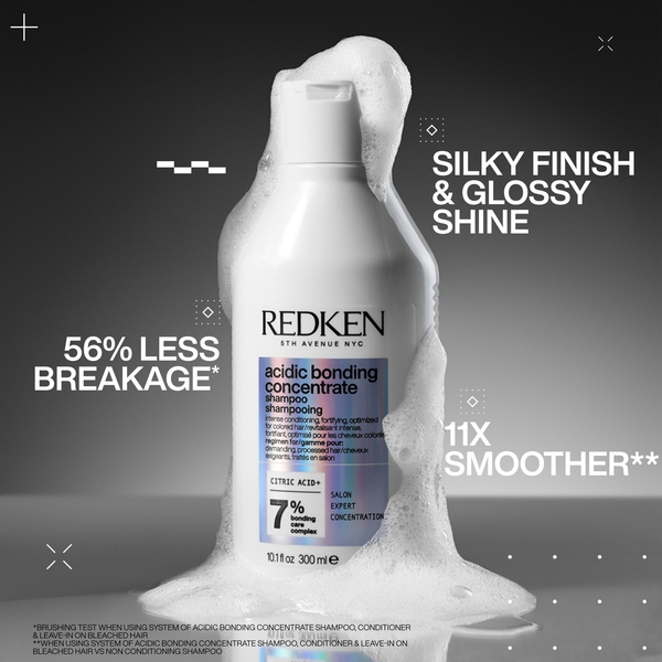  Redken Redken Acidic Bonding Concentrate Shampoo 500ml, Conditioner 500ml And Leave In Treatment 150ml Bond Repair Supersize Bundle 