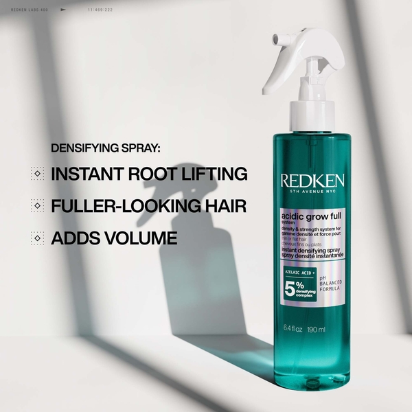  Redken Redken Acidic Grow Full System Hair Serum 100ml & Redken Acidic Grow Full System Instant Densifying Spray 190ml Duo 