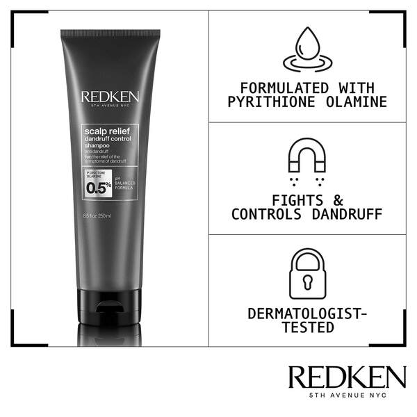  Redken Champú Anticaspa Redken Scalp Relief Dandruff Control 300ml 