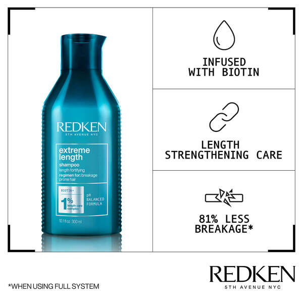  Redken Redken Extreme Length Shampoo 300ml 