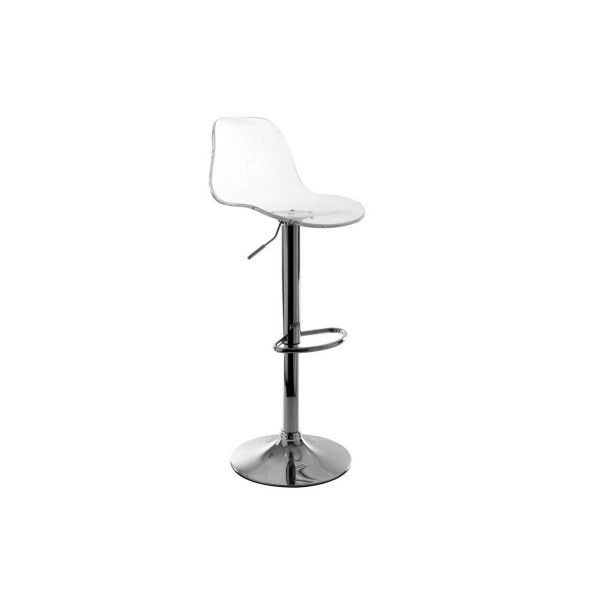  Miliboo Taburete De Bar De Diseño Transparente Galileo 