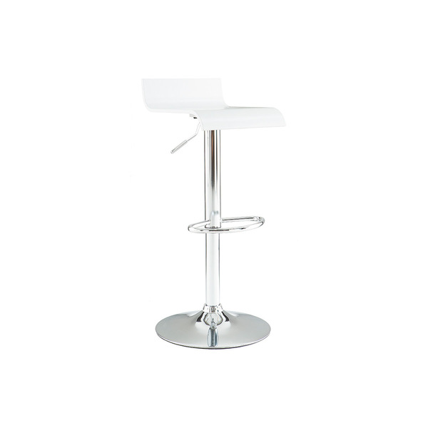  Miliboo Taburete De Bar Surf Color Blanco 