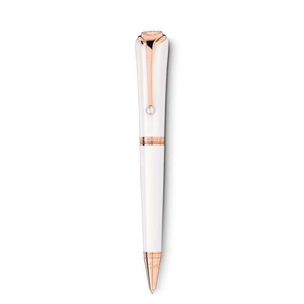  Montblanc - Bolígrafo Edición Especial Marilyn Monroe pearl - Blanco - Resina Preciosa - Mb132122 - Bolígrafos 