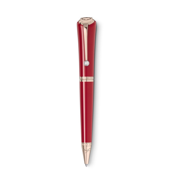  Montblanc - Bolígrafo Edición Especial Marilyn Monroe - Red - Resina Preciosa - Mb132118 - Bolígrafos 
