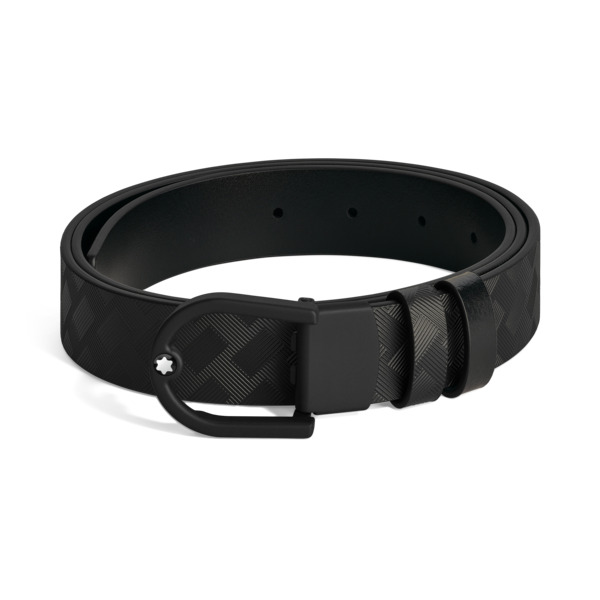  Montblanc - Cinturón Reversible De Piel Extreme De 30 Mm Con Hebilla Horseshoe - Mb220995 - Cinturones 