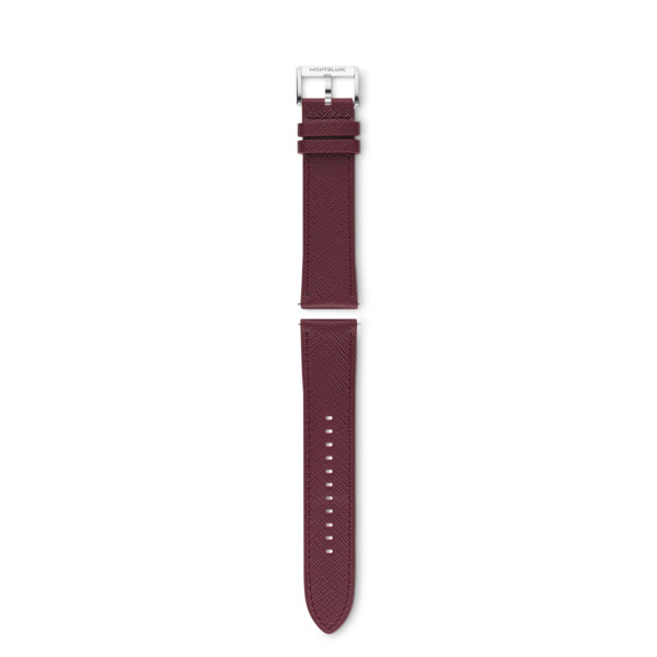  Montblanc - Correa De Reloj De 22 Mm Con Hebilla De Pasador En Piel Sartorial - Piel De Becerro - Mb131810 - Correas Inteligentes 