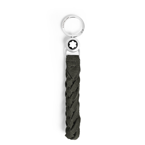  Montblanc - Estuche Para Llaves De Anilla De Ante - Verde - Piel - Mb221871 - Llaveros Y Estuches Para Llaves 