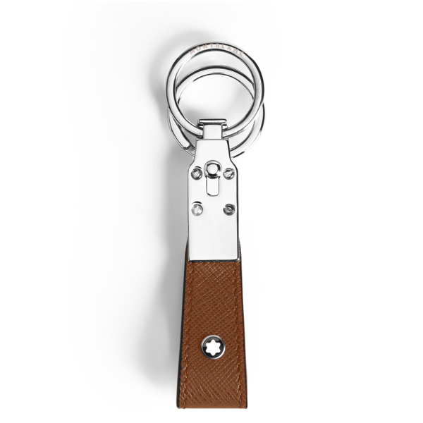  Montblanc - Estuche Para Llaves De Anilla De Piel Sartorial - Leonado - Piel - Mb220399 - Llaveros Y Estuches Para Llaves 