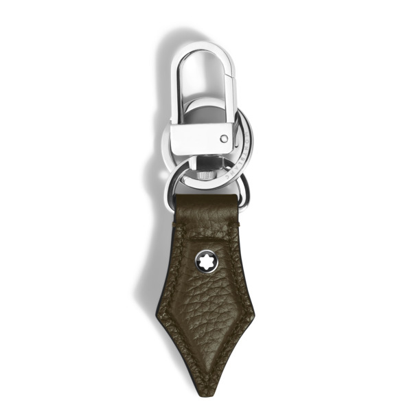  Montblanc - Nib Estuche Para Llaves De Piel Grain - Caqui - Piel - Mb220458 - Llaveros Y Estuches Para Llaves 