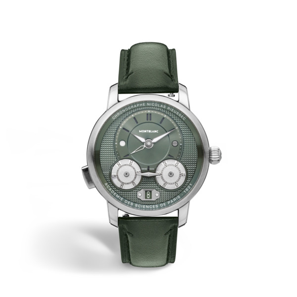  Montblanc - Montblanc Star Legacy Nicolas Rieussec Chronograph 43 Mm - Verde - Acero - Mb132947 - Reloj 