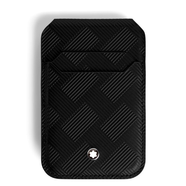  Montblanc - Tarjetero Para 3 Tarjetas De Crédito Para Iphone Con Magsafe De Piel Extreme - Negro - Piel - Mb199549 - Carteras 