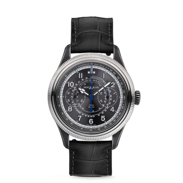  Montblanc - Montblanc 1858 The Unveiled Timekeeper Minerva Edición Limitada - 100 Piezas - Gris - Acero, Dorado Gris - Mb133246 - Reloj 