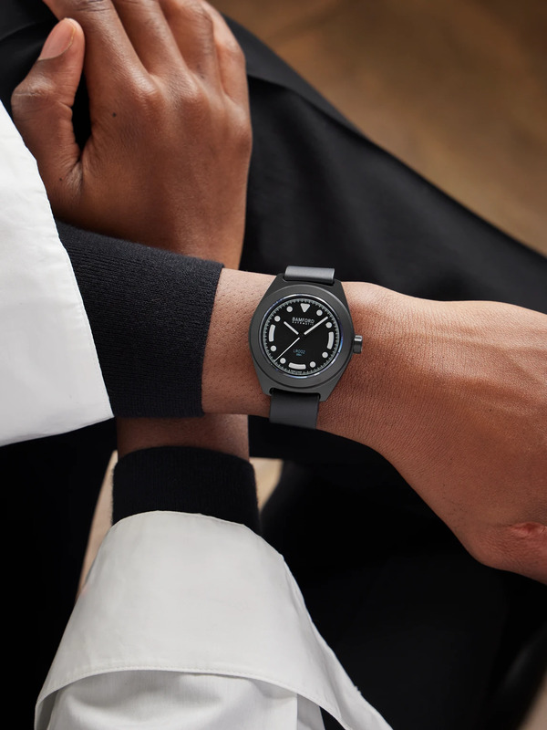  Bamford Watch Department - Land Rover Lr002 Limited Edition Automatic Titanium And Rubber Watch, Ref. No. Lr002 - Men - Black 