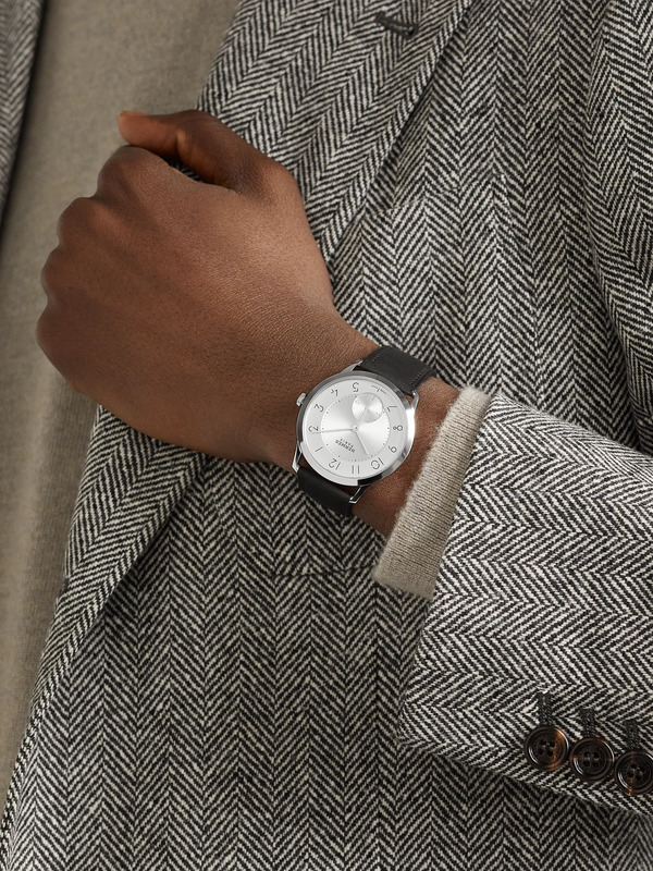  Hermès Timepieces - Slim D'hermès Acier Automatic 39.5mm Stainless Steel And Leather Watch, Ref. No. 052839ww00 - Men - White 