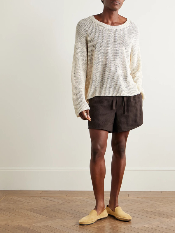  Stòffa - Linen Sweater - Men - Neutrals - It 50 
