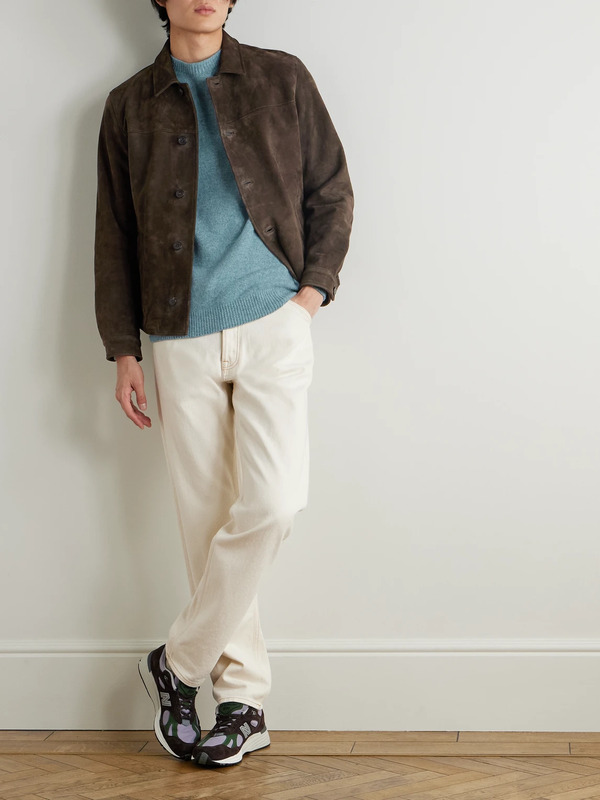  Sunspel - Wool Sweater - Men - Blue - L 