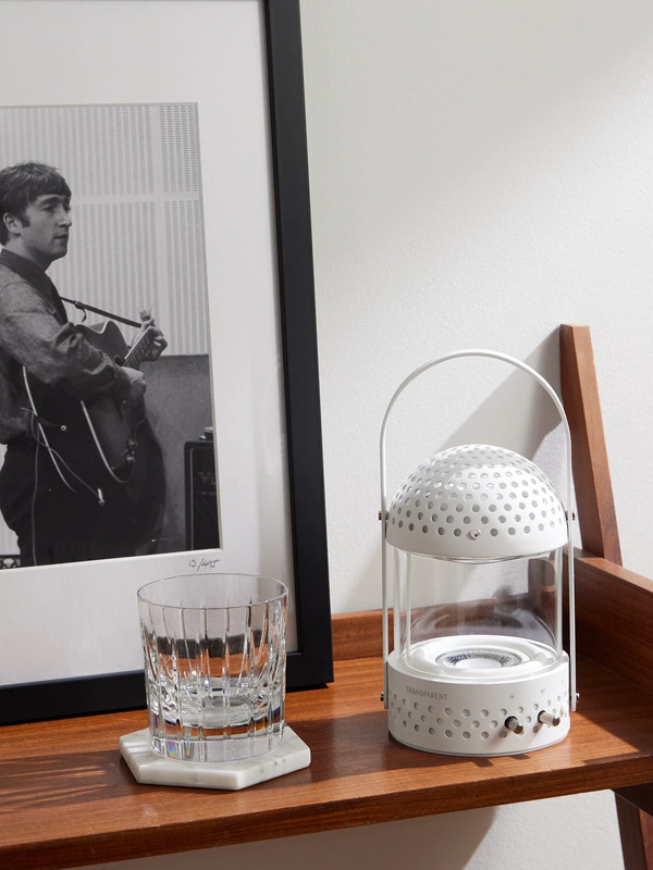  Transparent Speaker - Light Speaker - Men - White 