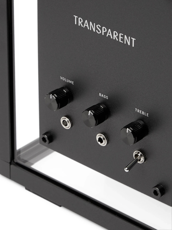  Transparent Speaker - Transparent Speaker - Men - Black 