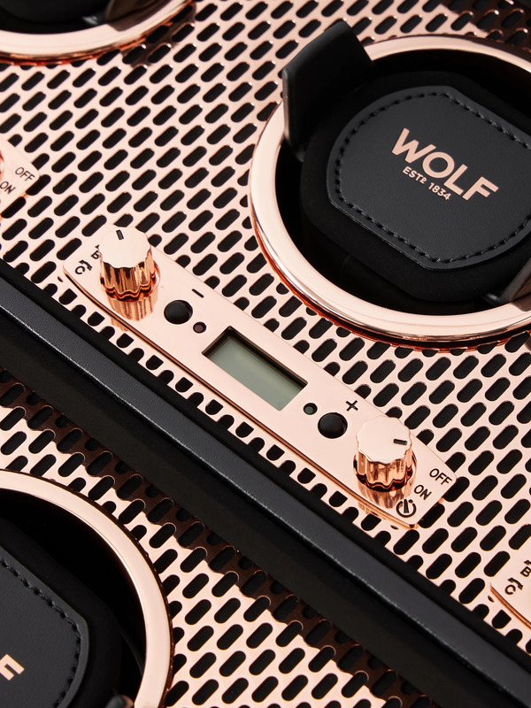 Wolf - Axis 8-piece Watch Winder - Men - Brown 