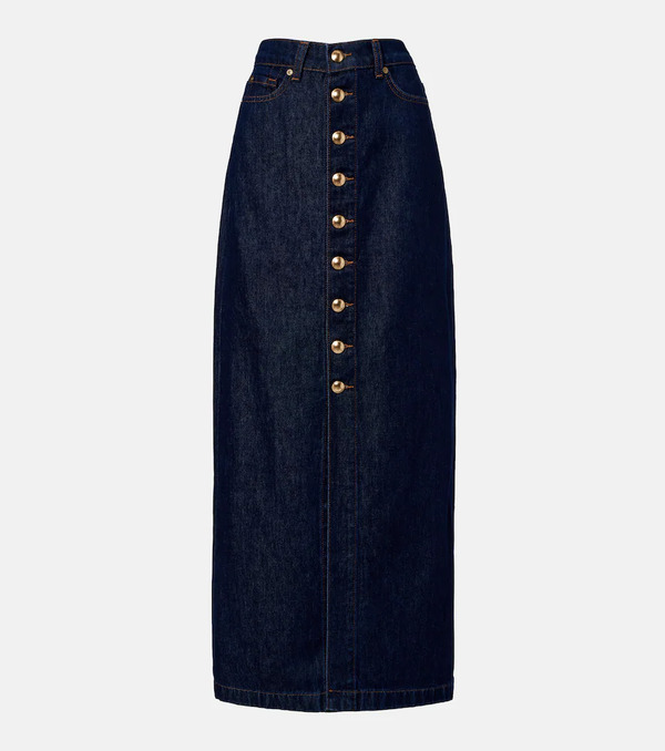  7 For All Mankind 7 For All Mankind Falda Larga De Denim 