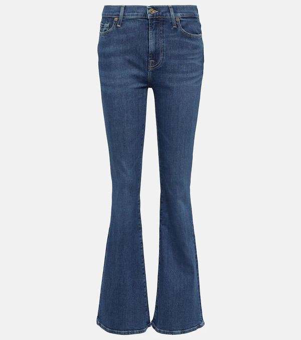  7 For All Mankind 7 For All Mankind Jeans Bootcut Ali De Tiro Alto 