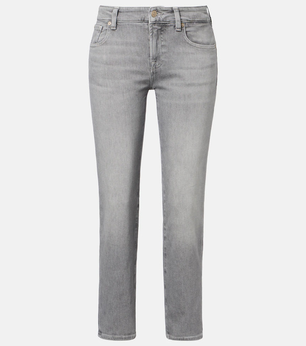  7 For All Mankind 7 For All Mankind Jeans Rectos Cropped Calie 