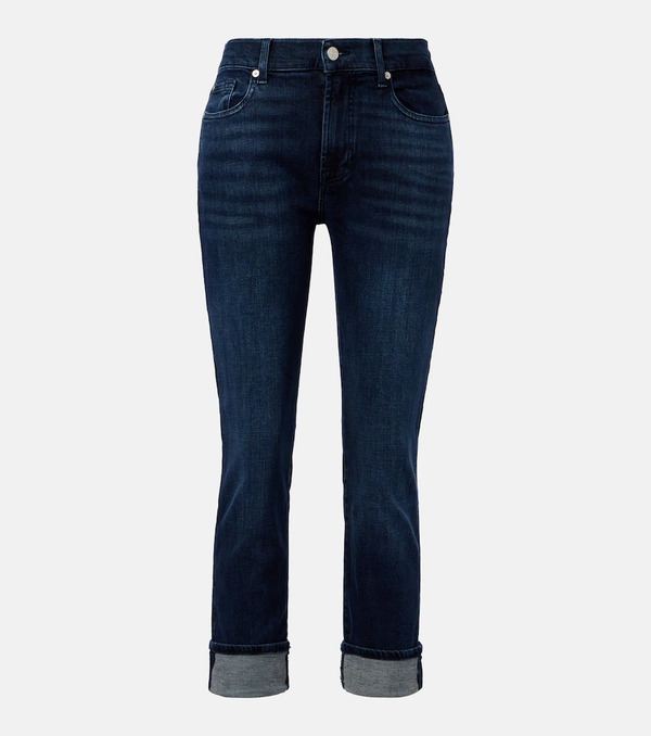  7 For All Mankind 7 For All Mankind Jeans Skinny Relaxed De Tiro Cropped 