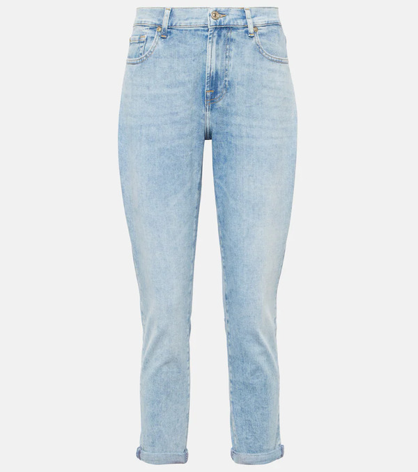  7 For All Mankind 7 For All Mankind Jeans Slim Josefina De Tiro Medio 