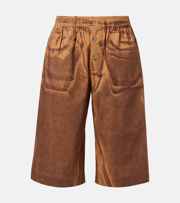  Acne Studios Acne Studios Bermudas De Algodón 