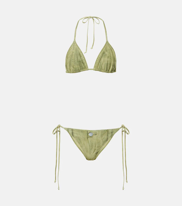  Acne Studios Acne Studios Bikini Estampado Trompe L'oeil 