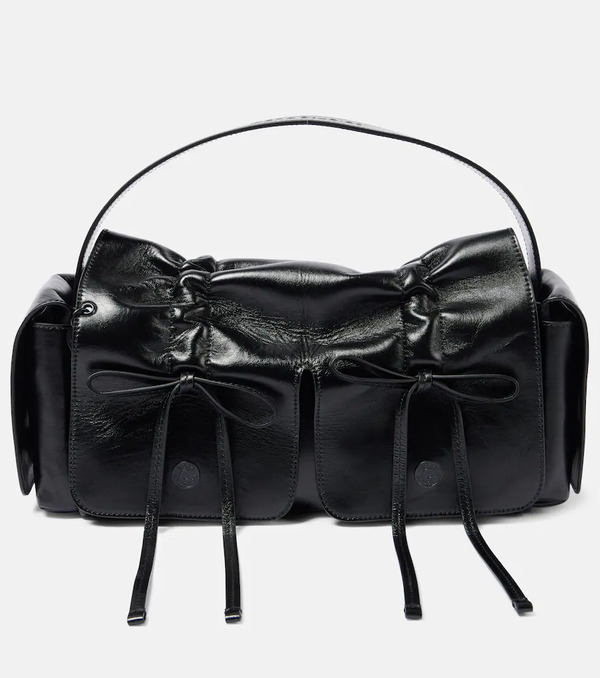  Acne Studios Acne Studios Bolso De Piel Con Lazo 