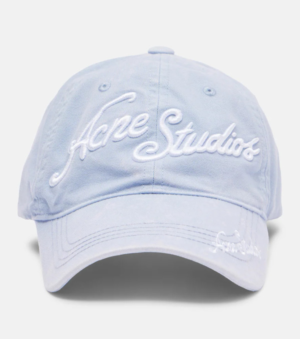  Acne Studios Acne Studios Gorra De Denim Con Logo 