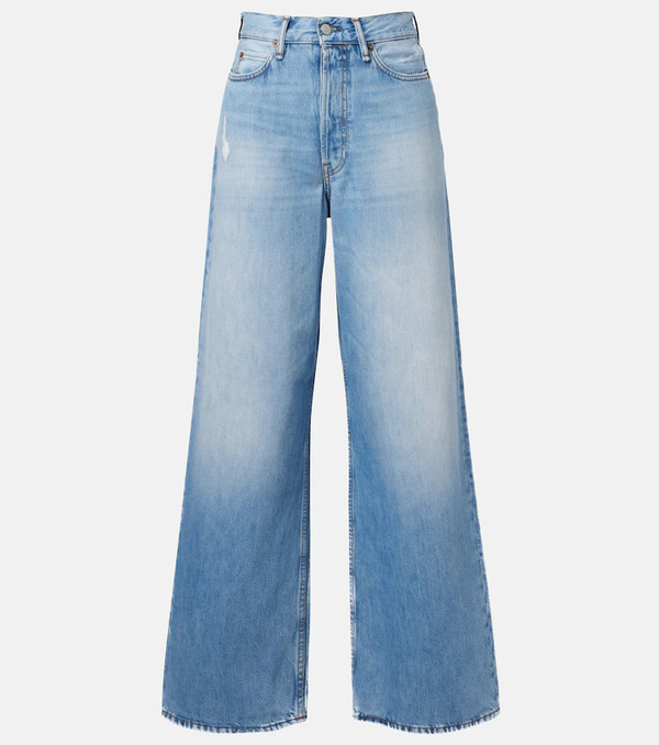  Acne Studios Acne Studios Jeans Anchos 1981 De Tiro Medio 