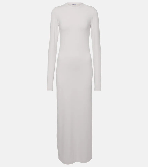  Acne Studios Acne Studios Vestido Largo De Jersey 