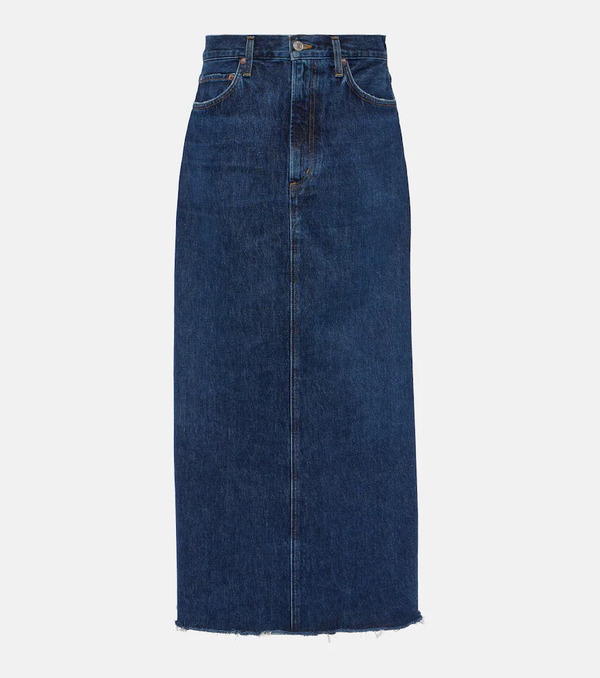  Agolde Agolde Falda Larga Hilla De Denim 