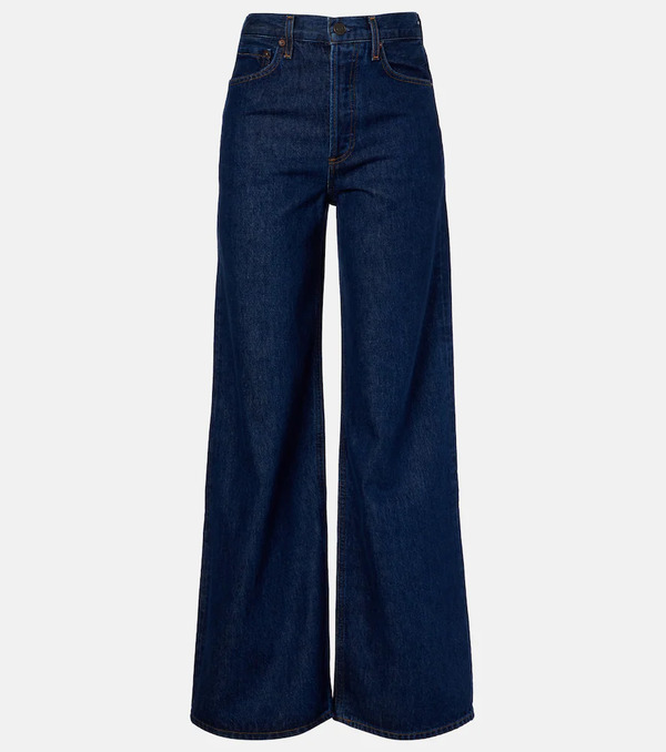  Agolde Agolde Jeans Anchos Dame De Tiro Alto 