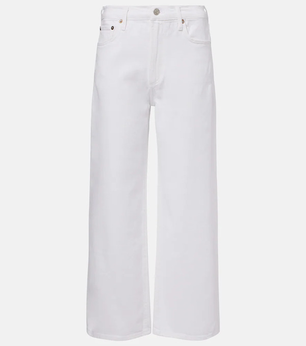  Agolde Agolde Jeans Anchos Harper Crop De Tiro Medio 