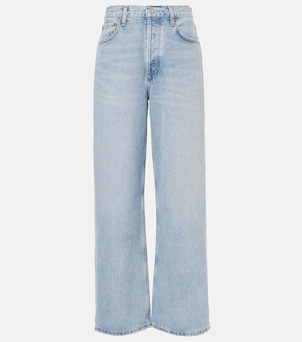  Agolde Agolde Jeans Low Slung Baggy De Tiro Medio 