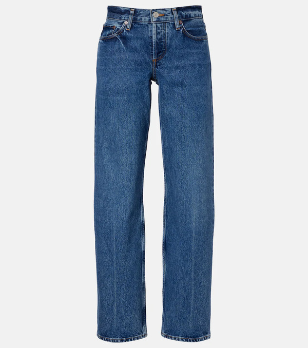  Agolde Agolde Jeans Rectos Low Rise Loose De Tiro Bajo 