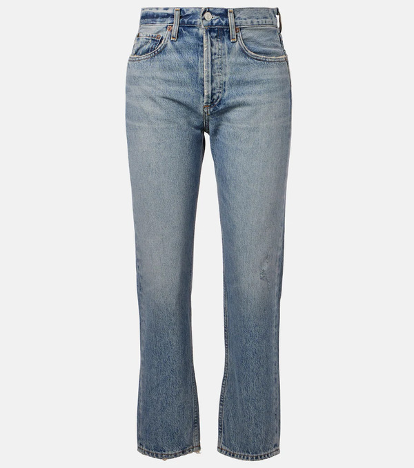  Agolde Agolde Jeans Rectos Parker De Tiro Medio 
